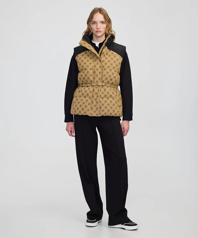 Ipekyol Monogram Puffer Vest